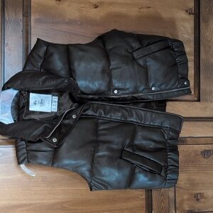Abercrombie and Finch puffer vest.